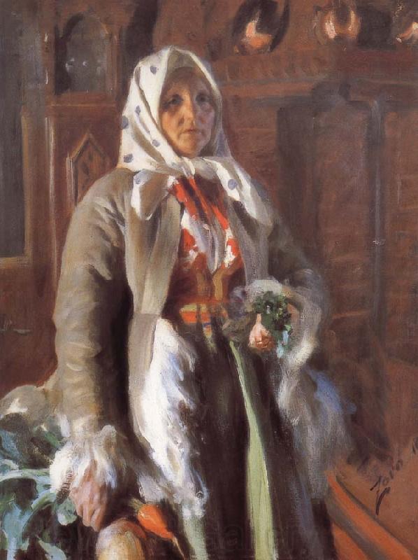 Anders Zorn Mona France oil painting art